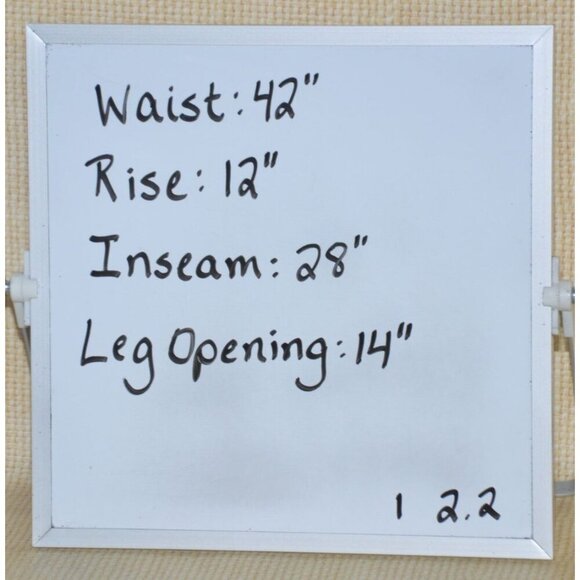 Lane Bryant Plus Size 24 Olive Army Green Straight Leg Pant Jean Pockets Stretch - Picture 8 of 8